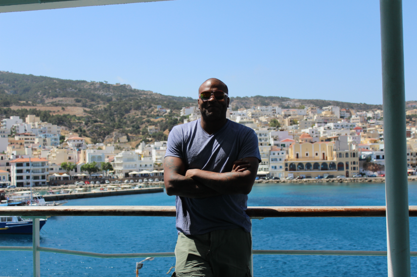 Setting sail within the Greek Islands. 2014